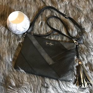 Jessica Simpson black crossbody bag!